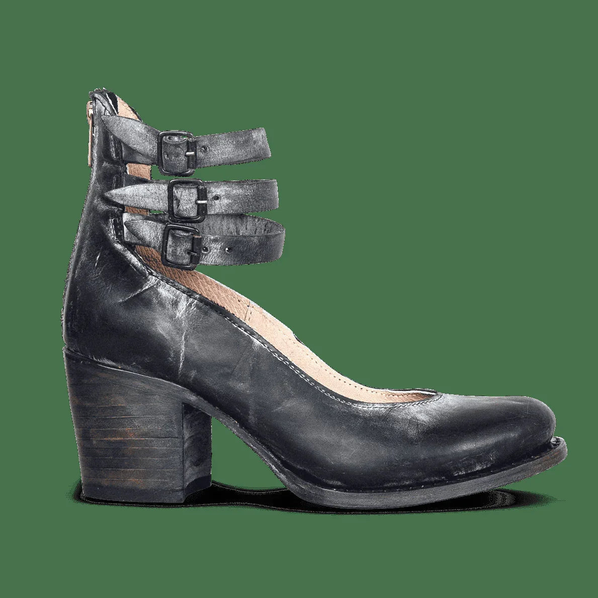 Escarpins à talons hauts pour femmes avec imprimé serpent à trois bandes - VoltÉlan