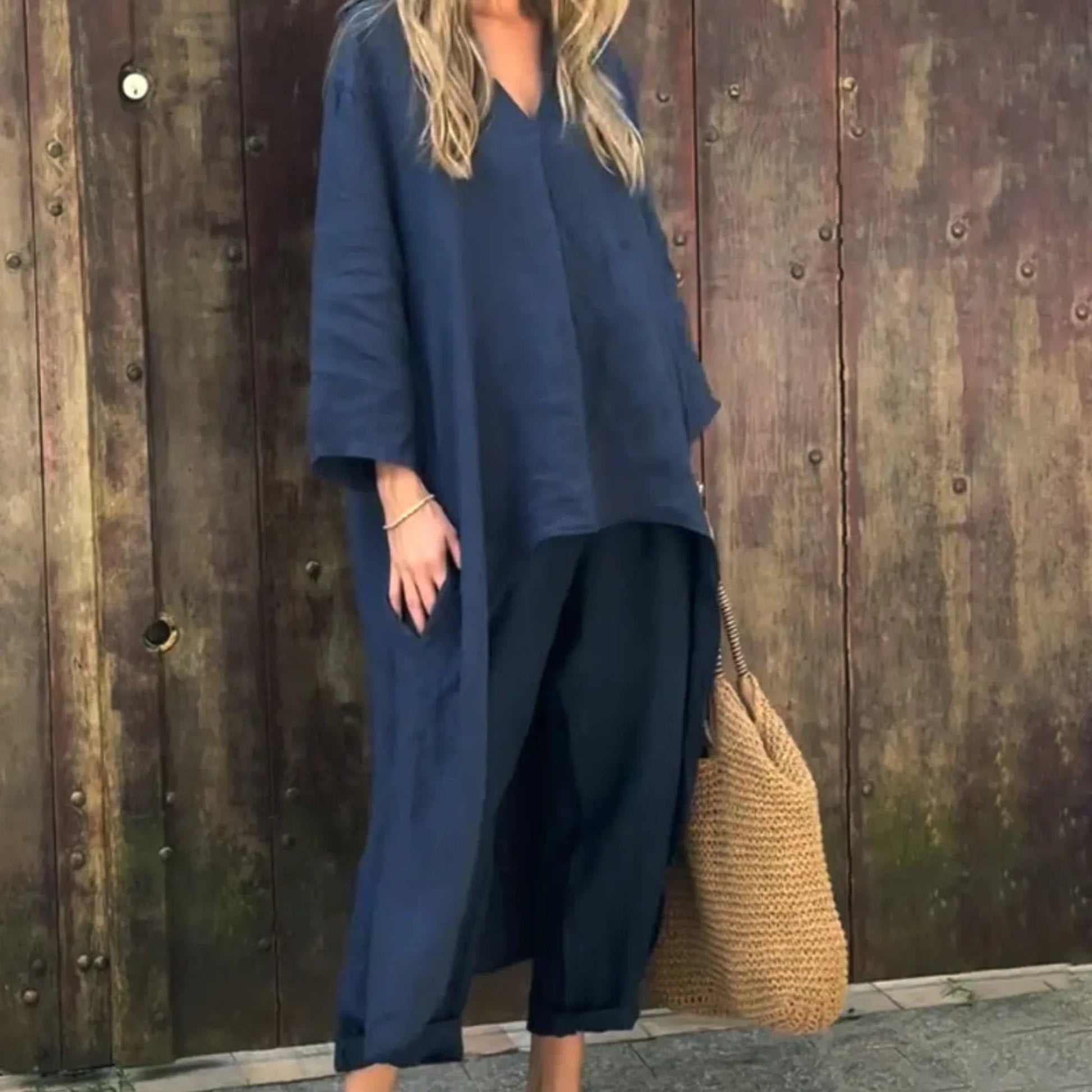 Ensemble 2 pièces col V - VoltÉlan