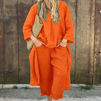 Ensemble 2 pièces col V - VoltÉlan