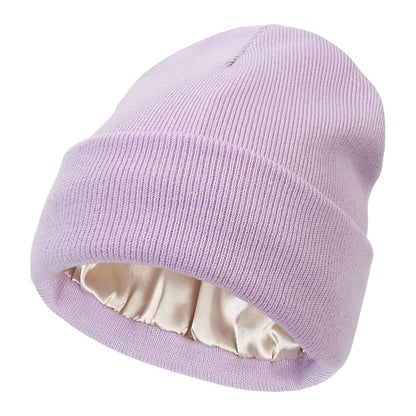 FraChic | Bonnet en laine tricotée chaud et tendance