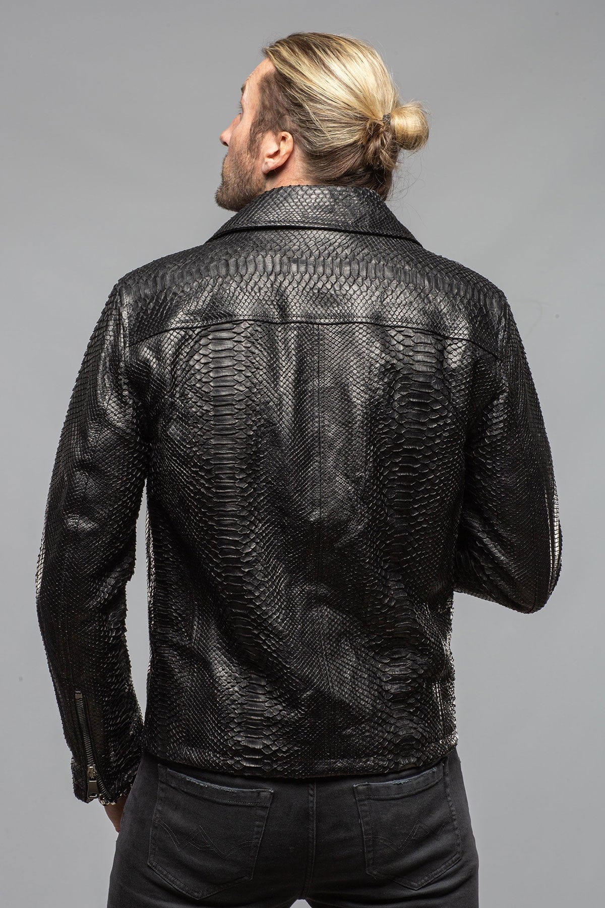 Black Water Python Jacket