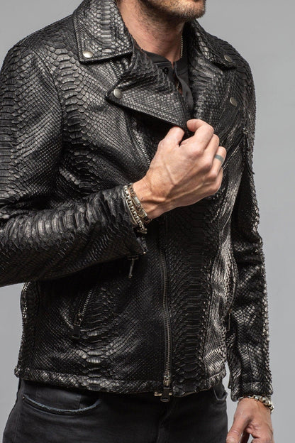 Black Water Python Jacket