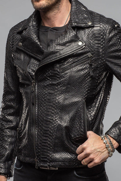 Black Water Python Jacket