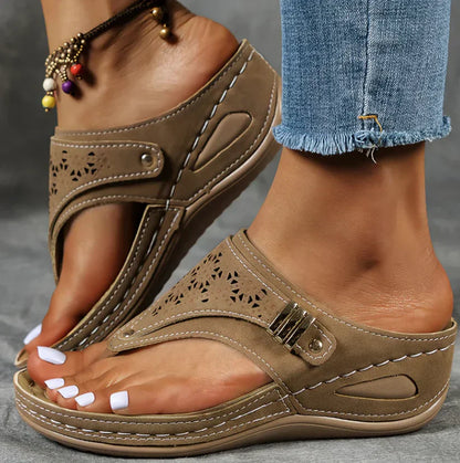 Sandale Élise – Élégance sans effort, Confort inégalé - VoltÉlan