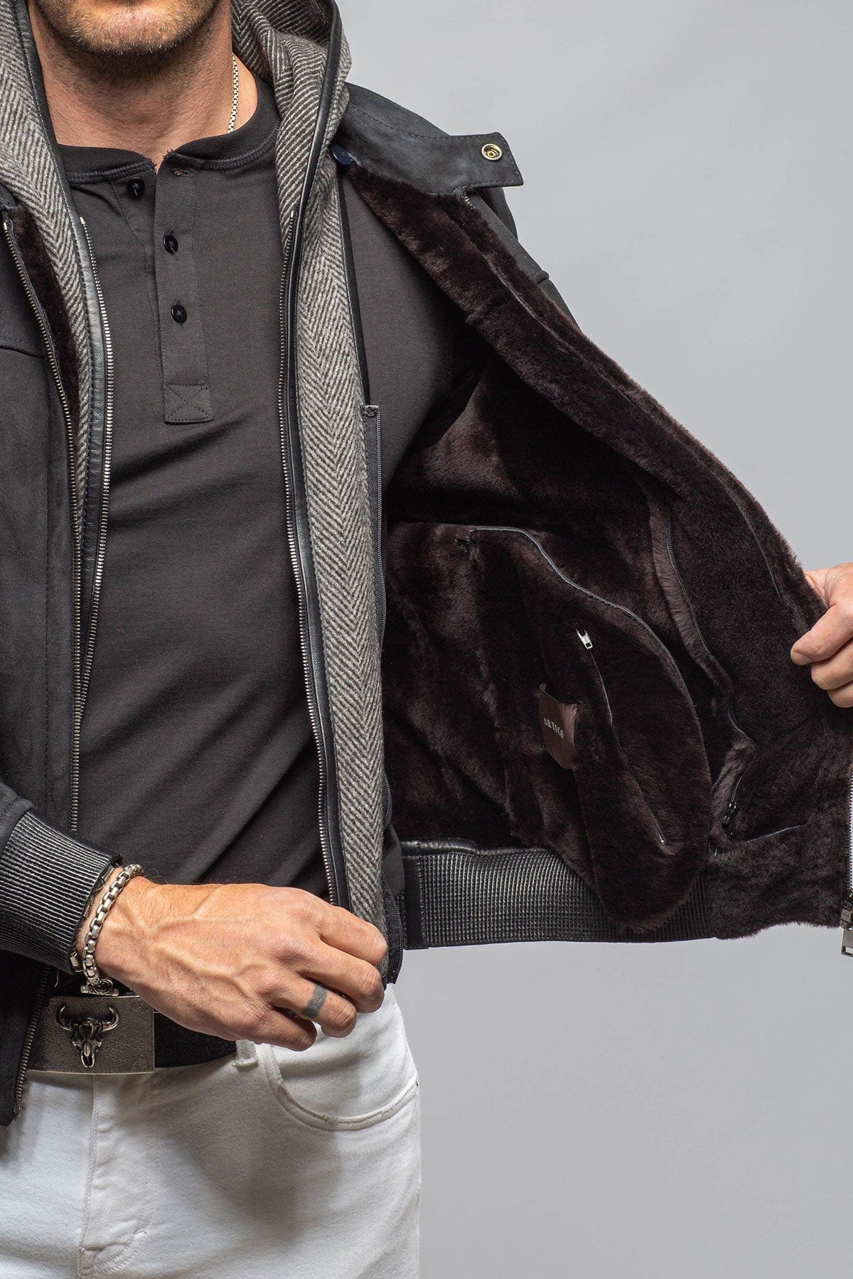 Backyard Hooded Shearling