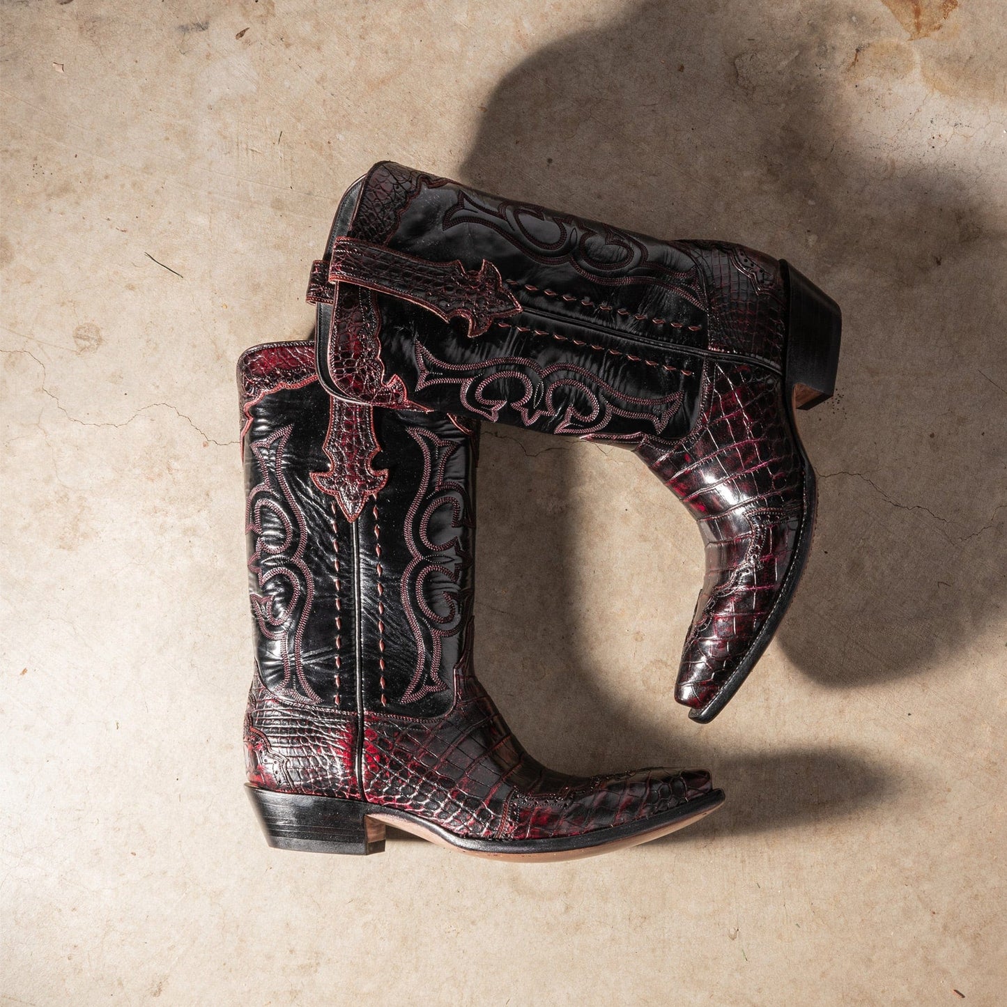 Black Cherry Majestic Boots